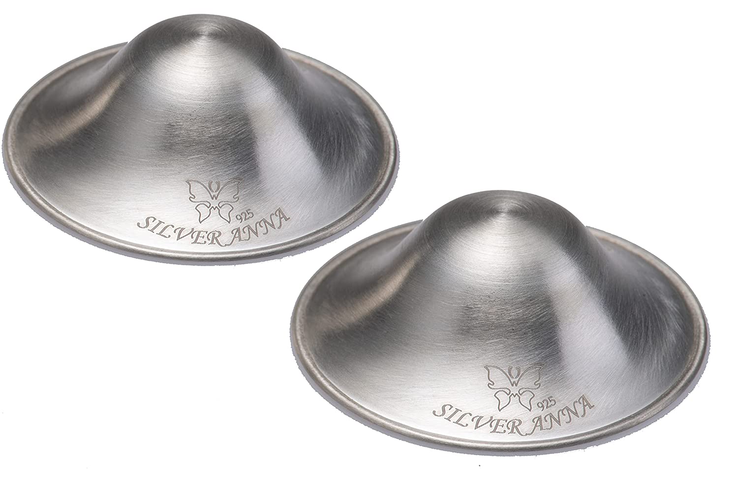  SILVERETTE The Original Silver Nursing Cups - Soothe and  Protect Your Nursing Nipples -Made in Italy (Regular + O-Feel) : Baby